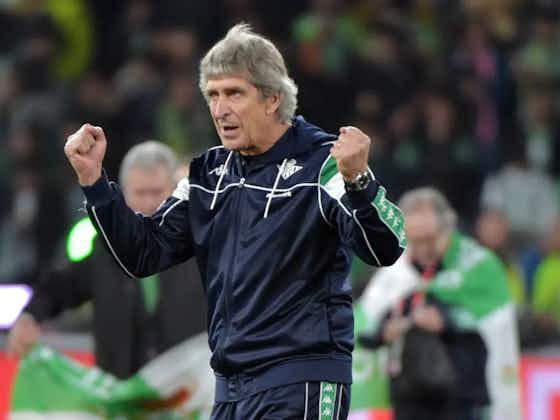 Article image:Manuel Pellegrini: “It was a special week, but it is not the end of the season.”