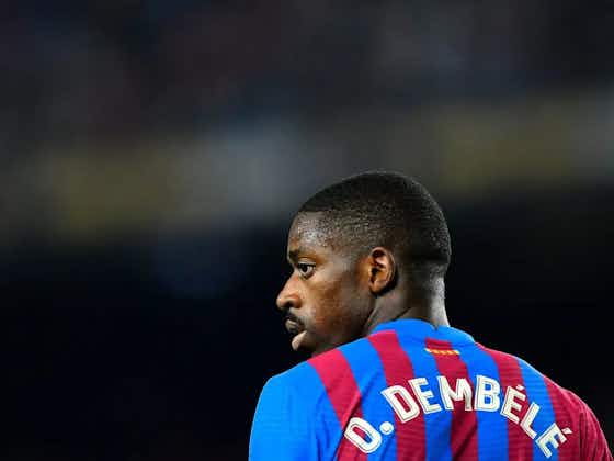 Article image:Xavi on Ousmane Dembélé: “It could be his last game.”