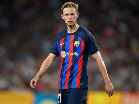 Article image:Frenkie de Jong ruled out of Barcelona’s Champions League tie with Inter Milan