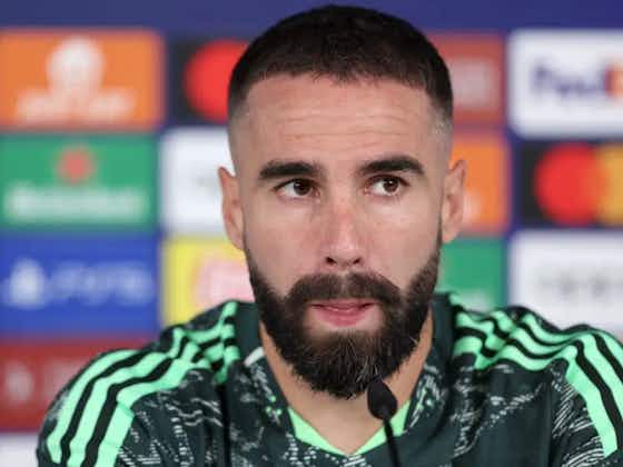 Article image:Dani Carvajal: “We only talk about justice or injustice when Madrid wins the Champions League.”