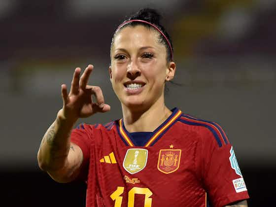 Article image:Jenni Hermoso scores last-minute winner for Spain against Italy in first game since World Cup final
