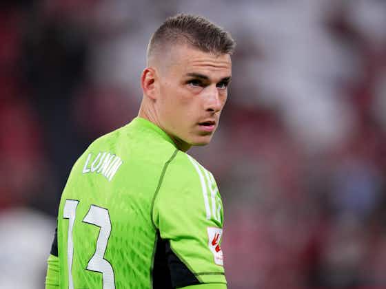 Article image:Real Madrid pencil in Andriy Lunin contract talks