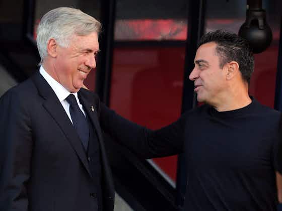 Artikelbild:Real Madrid boss Ancelotti provides his take on Xavi staying at Barcelona