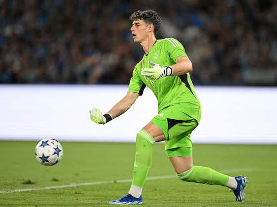 Article image:Real Madrid pair struggled with news of Thibaut Courtois’ injury setback