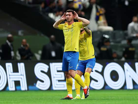 Article image:Watch: Aymeric Laporte nets from free-kick from inside own half as Al-Nassr thump Lionel Messi’s Inter Miami