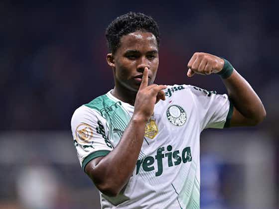 Article image:Watch: Real Madrid-bound Endrick nets 3rd goal in 6 days to send Palmeiras to Paulistão final