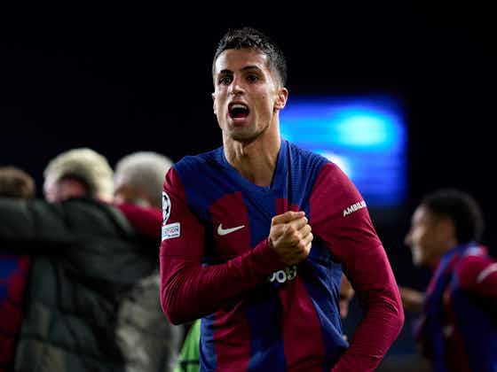 Article image:João Cancelo’s struggles to open the door for Barcelona youngster