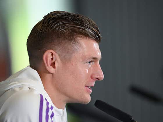 Article image:Toni Kroos speaks out on Real Madrid future after Man City victory