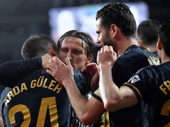 Gambar artikel:Real Madrid star told Arda Güler he’s a ‘genius’ in goal celebrations vs Real Sociedad
