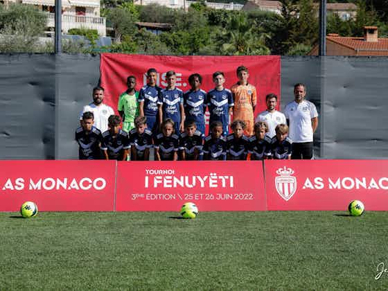 Image de l'article :Bordeaux finit troisième du tournoi As Monaco FC « I Fenuyëti »