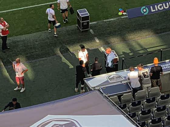 Image de l'article :Vital N’Simba, Yoann Barbet et Jonas Lössl étaient au stade pour Bordeaux-Niort
