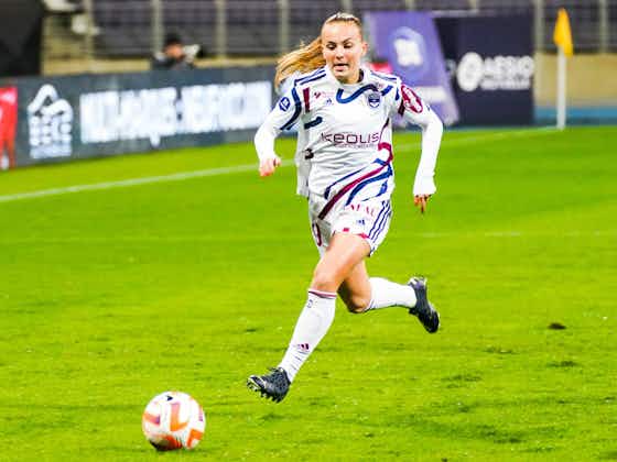 Image de l'article :Julie Dufour : « J’aimerais continuer sur ma lancée en jouant un maximum de matches avec Bordeaux, puis atteindre l’Equipe de France »