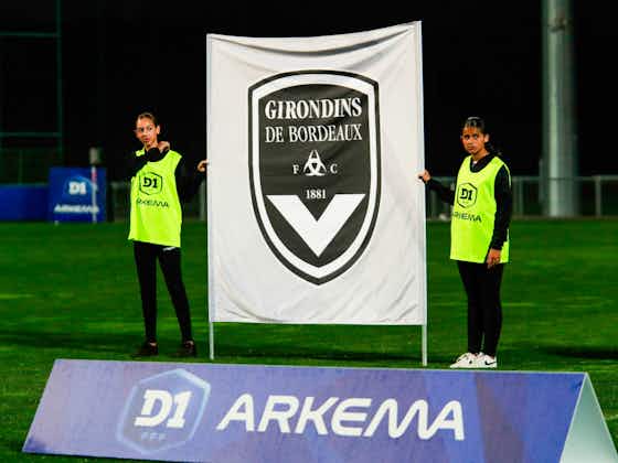 Image de l'article :Les féminines des Girondins de Bordeaux reléguées de deuxième division