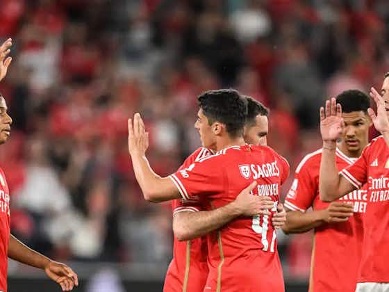 Imagem do artigo:Mesmo com eliminação da Liga Europa, craque do Benfica mostra confiança: "Mais fortes"