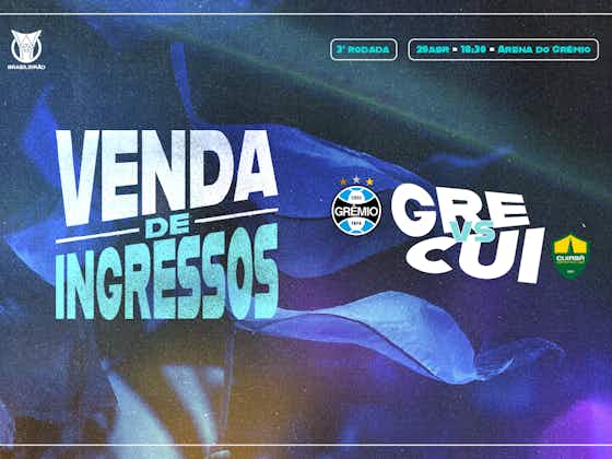 Imagem do artigo:Confira as informações sobre os ingressos para Grêmio e Cuiabá no Brasileirão