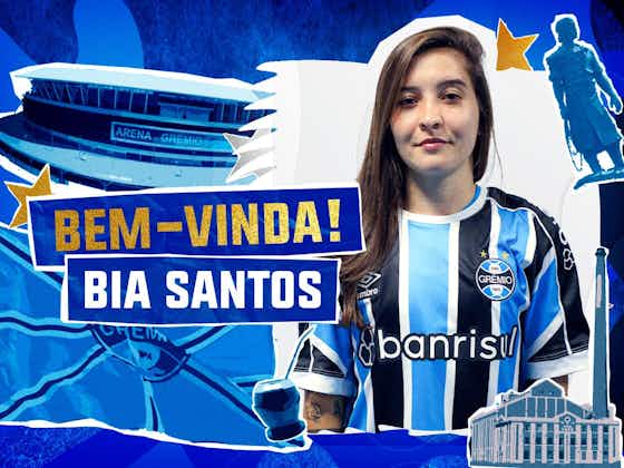 Imagem do artigo:Grêmio anuncia oficialmente meia Bia Santos 