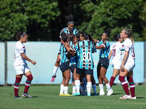 Imagem do artigo:Grêmio bate o Fluminense e assume a terceira colocação no Brasileiro Feminino