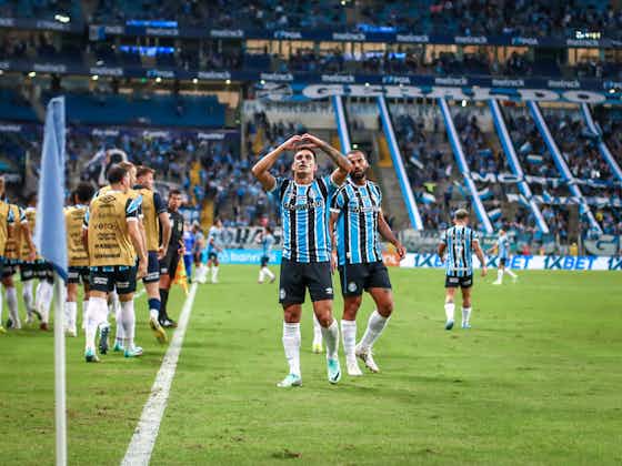 Imagem do artigo:Grêmio vence Athletico Paranaense por 2 a 0 na Arena e conquista primeira vitória no Brasileirão