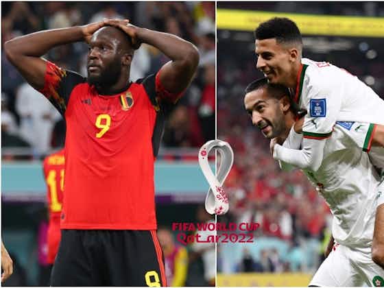 Imagen del artículo:Bélgica la gran decepción del Mundial; Marruecos sorprende siendo líder