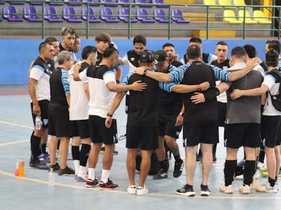 Imagen del artículo:La Selección de Futsal realizó su primer entreno en Nicaragua