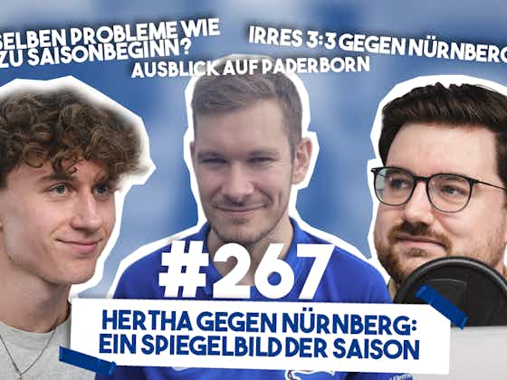 Artikelbild:Podcast #267 Hertha gegen Nürnberg – Ein Spiegelbild der Saison