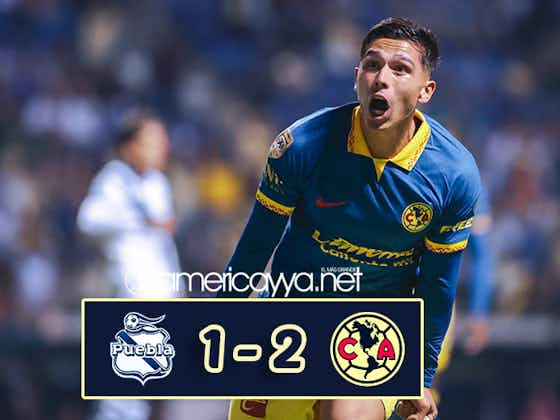 Imagen del artículo:Puebla 1-2 América – Las águilas cierran la fase regular con victoria