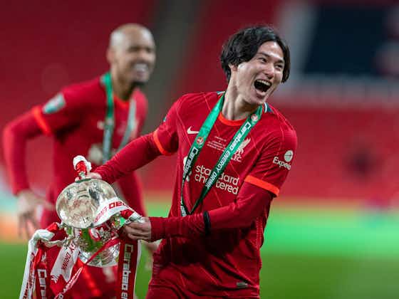 Article image:Takumi Minamino has reportedly agreed to a transfer away from Anfield