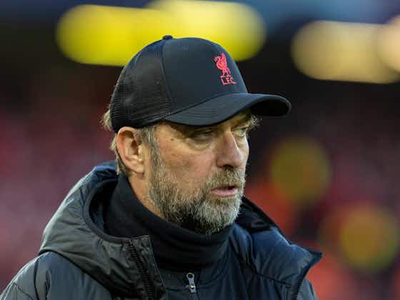Article image:Liverpool told Jurgen Klopp 'could walk' after embarrassing 3-0 Wolves defeat