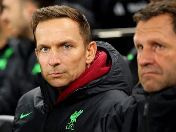 Article image:Lijnders linked with SHOCK managerial role and could take Liverpool staff with him
