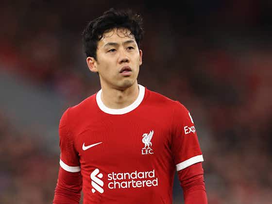 Article image:Wataru Endo sounds out RALLYING cry for Liverpool to bounce back from Atalanta humiliation