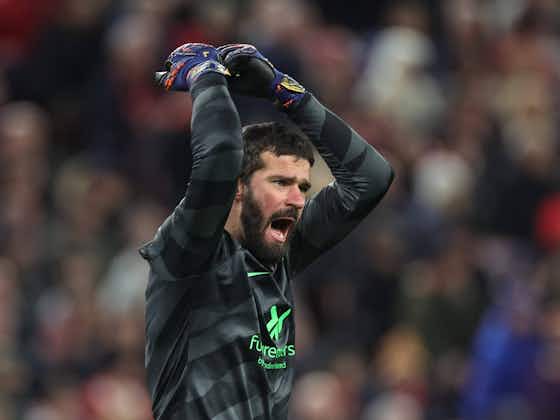 Article image:Alisson RETURNS to face Crystal Palace in HUGE Liverpool injury boost