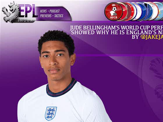 Article image:Jude Bellingham’s World Cup performance showed why he is England’s next star