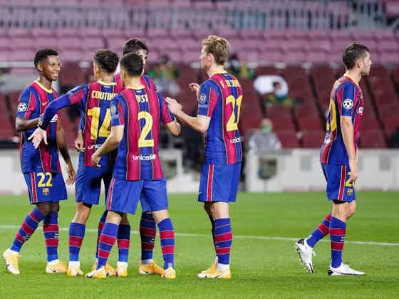 Imagem do artigo:Barcelona goleia o Ferencváros em sua estreia na Champions League