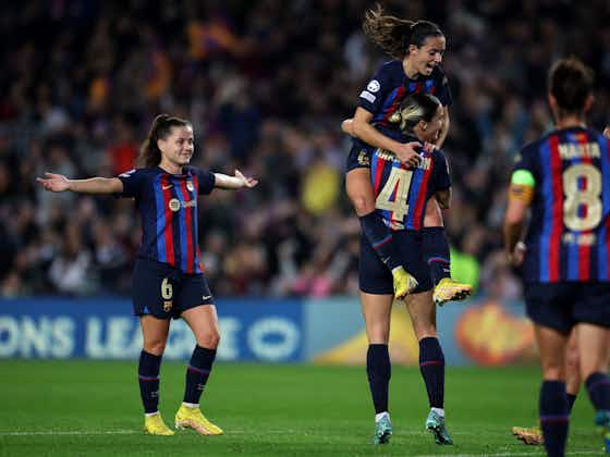 Article image:Barcelona edge out Roma in gripping first-leg encounter