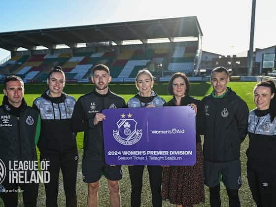 Article image:Shamrock Rovers donate 50% of season ticket sales to Women’s Aid