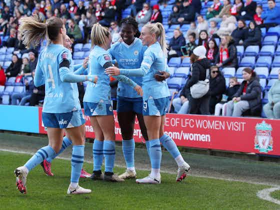 Article image:WSL: Man City go top to keep pressure on Chelsea in title race