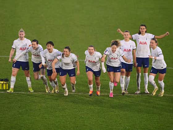 Article image:FA Cup: Tottenham reach first semi-final after penalty shootout