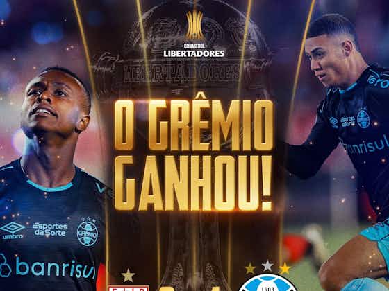 Imagem do artigo:Com tons dramáticos, Grêmio consegue feito gigantesco que deve garantir a sua vida na Libertadores!