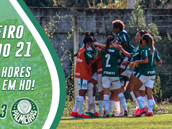 Imagem do artigo:Vídeo:  Avaí Kindermann 0 x 3 Palmeiras | Gols e Melhores Momentos | Brasileirão Feminino 2021