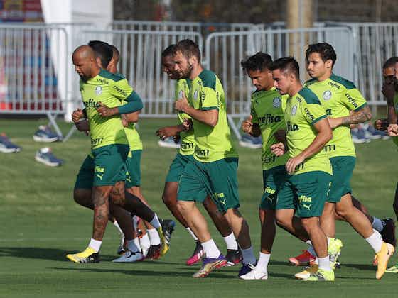Imagem do artigo:Após liberação, Palmeiras treina em Lima e encerra preparação para estreia da Libertadores