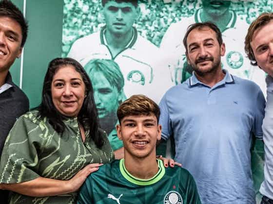 Imagem do artigo:Erick Belé assina primeiro contrato profissional no Palmeiras