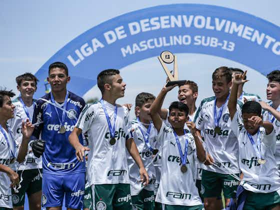 Image de l'article :Atual campeão, Palmeiras disputa Liga de Desenvolvimento Sub-13