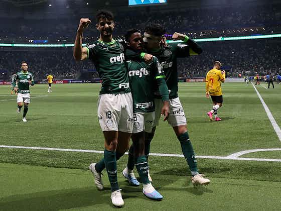 Imagem do artigo:Em seis Libertadores, Palmeiras perde mesmo número de jogos que Corinthians na fase de grupos 2023