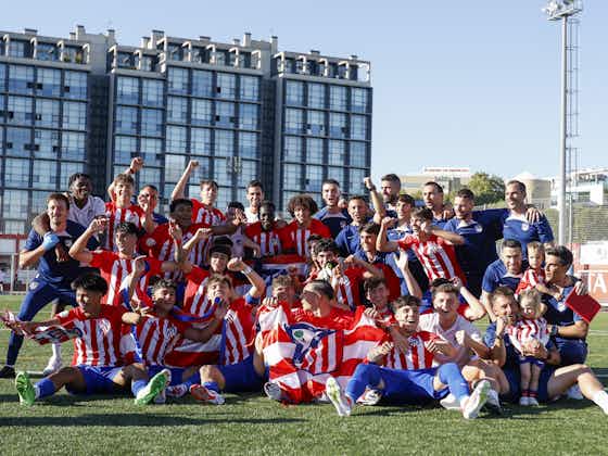 Imagen del artículo:El Juvenil del Atlético de Madrid se hace con el titulo de liga