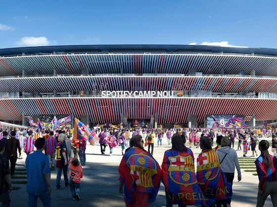 Article image:Hay fecha para la vuelta del nuevo Spotify Camp Nou