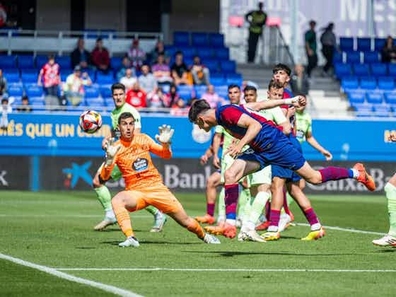 Imagen del artículo:Barça Atlètic 1-0 CD Lugo | El filial culé se aferra al segundo puesto