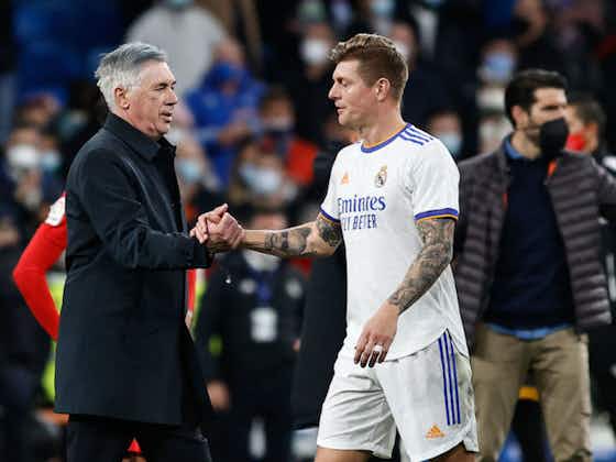 Image de l'article :Kroos et Ancelotti peuvent entrer dans l'histoire de la Supercoupe d’Europe