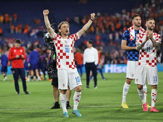 Image de l'article :Modric, MVP après sa prestation contre les Pays-Bas