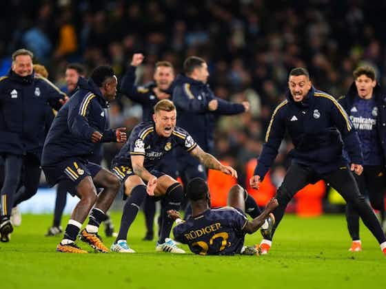 Image de l'article :Les réactions de la presse anglaise après la qualification du Real face à City