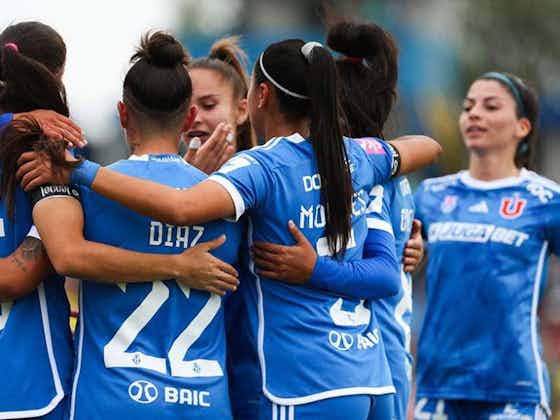 Imagen del artículo:Universidad de Chile sigue firme en la parte alta tras golear a Everton en el Campeonato Femenino